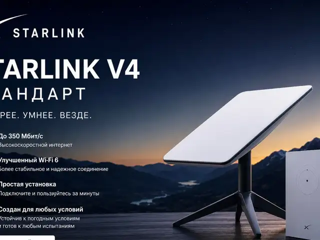 Роутер Starlink V4 Standard Старлинк, Душанбе