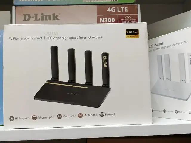 Беспроводной 4G LTE роутер WiFi 6, Душанбе
