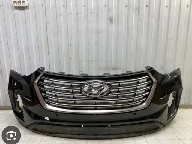 Передний бампер от Hyundai grand santafe 2017-18, Худжанд