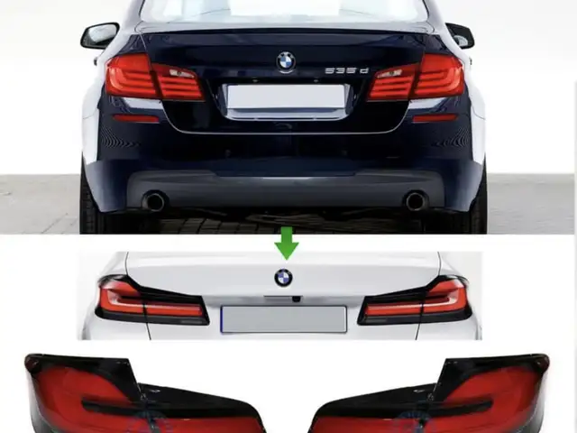 Задние фары на BMW F10 в стиле G30, Душанбе