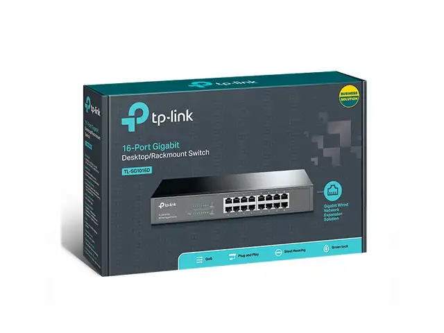 Коммутатор TP-Link 16-Port Gigabit Desktop, Худжанд