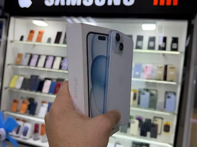 Apple iPhone 15 Plus, 128 gb, Blue, Душанбе - 2