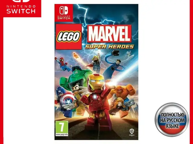 Диск Lego Marvel Superheroes диск для Nintendo Switch New, Душанбе