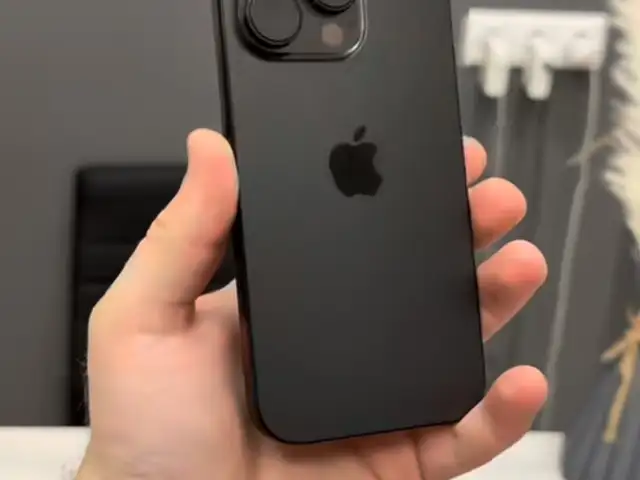 Apple iPhone 16 Pro, 128 gb, Black Titanium, Душанбе