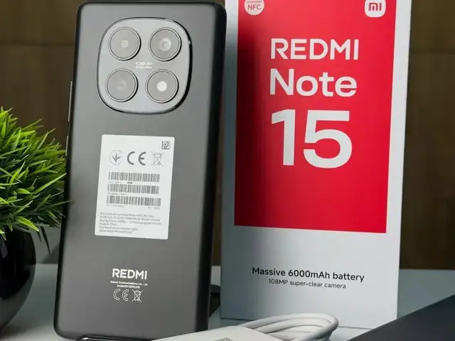 Xiaomi Redmi Note 15 6+6/128Gb, Душанбе