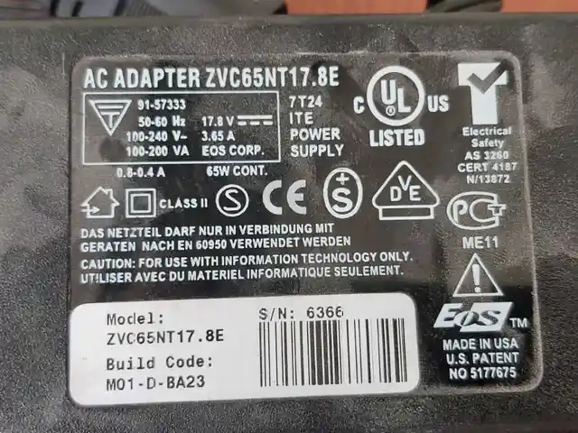 Зарядное устройство для ноутбука AC Adapter, Душанбе