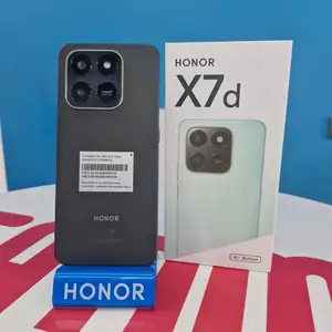 Honor X7d 12/128Gb titanium 6500Мач glob.vers, Душанбе