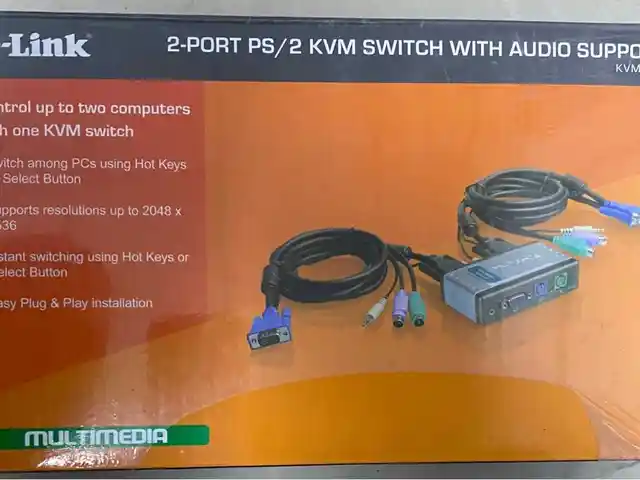 VGA+ Ps/2 KVM с поддержкой avdio, Душанбе