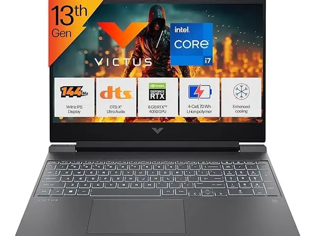 Ноутбук HP VICTUS Core i7-13620H/16GB/512GB/15.6 FHD 144HZ/RTX 4050 6GB, Душанбе