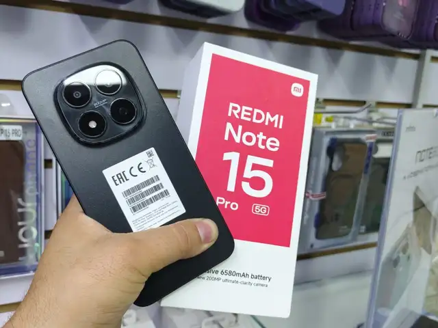Xiaomi Redmi note 15.Pro 12-512.gb, Душанбе