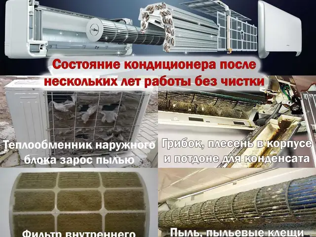 Услуга мойки Кондиционеров, Душанбе