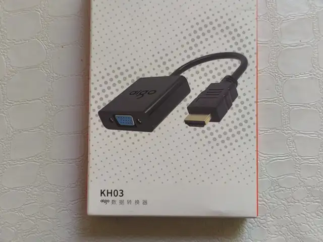Кабель HDMI To VGA Full HD 1920x1080p с 3.5 mm Audio, Душанбе