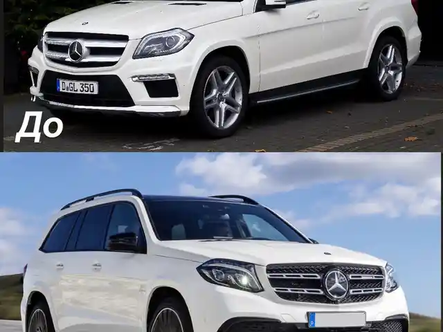Обвес Mercedes Benz gl w166 переделка на GLS 2017, Худжанд