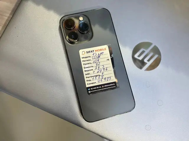 Apple iPhone 13 Pro, 128 gb, Graphite, Хуҷанд
