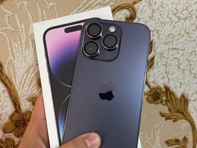 Apple iPhone 14 Pro, 256 gb, Deep Purple, Худжанд