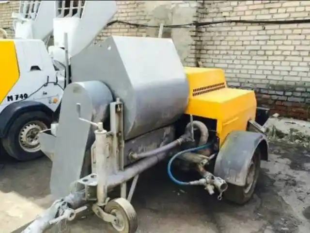 Штукатурная станция Putzmiester p13, Душанбе