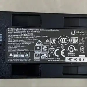 Источник питания Ubiquiti PoE 24 В-0,5А, Душанбе