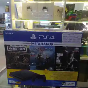 Игровая приставка Sony PayStation 4 slim 1TB 6.72, Душанбе