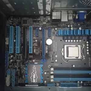 Материнская плата ASUS p8h77-v + процессор core i3 3220, Душанбе