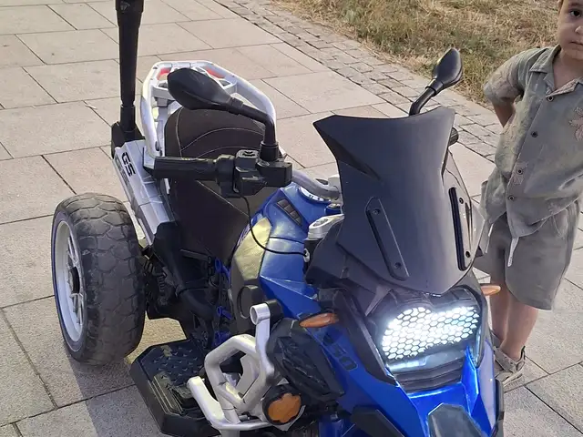 Детский мотоцикл, Душанбе