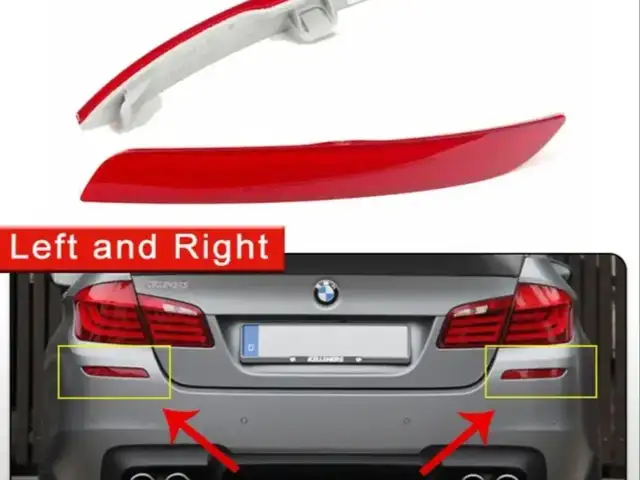 Отражатель заднего бампера для BMW F10 M катафор, Худжанд