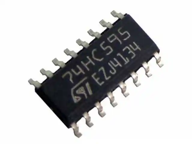 Восьмиразрядный сдвиговый регистр 74НС595 smd, Душанбе