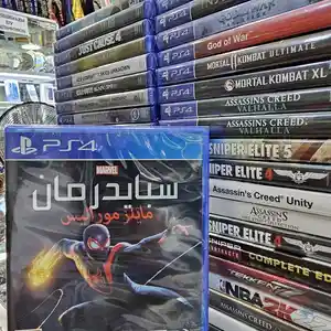 Игра Spider man Moraliz PS4, Душанбе