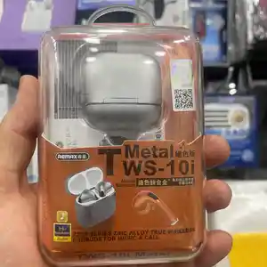 Беспроводные наушники Remax TWS-10i metal, Душанбе
