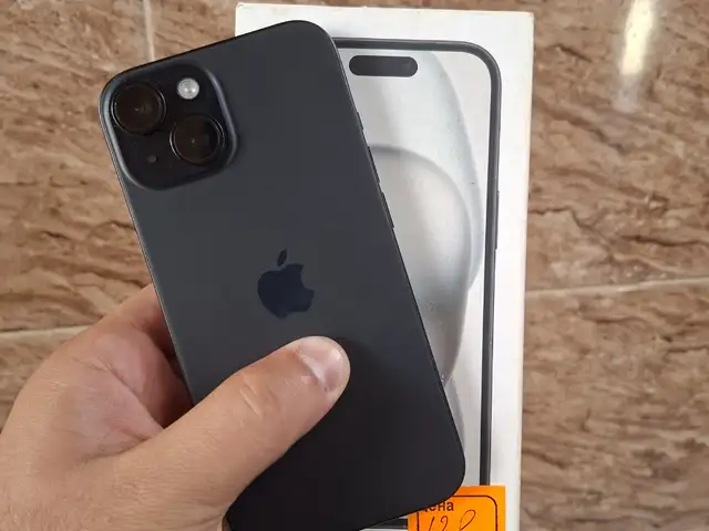 Apple iPhone 15, 128 gb, Black, Душанбе