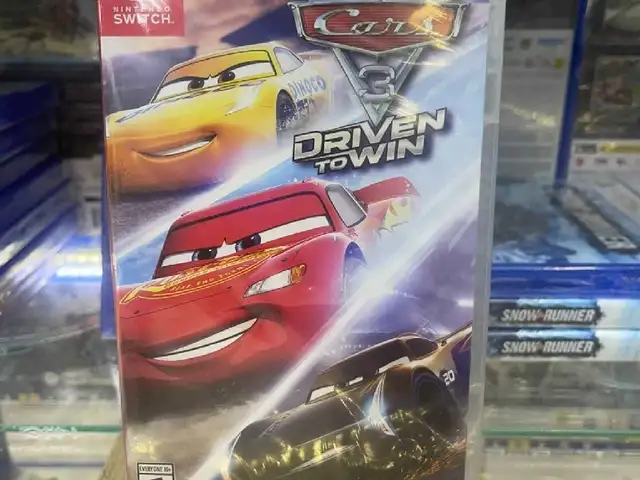 Игра Cars driven to win Nintendo Switch, Душанбе