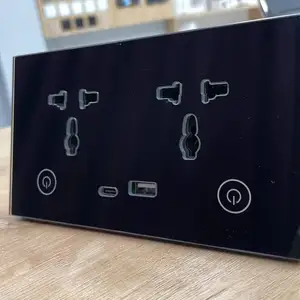 Умная розетка 220 V с USB и Type C, zigbee, Душанбе