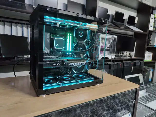 Игровой Мощный Комп GMK-LIANLI ARES I9-14900KF 64GB/512SSD RTX 5070, Душанбе