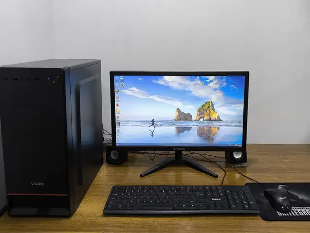 Игровой компьютер i5 3470\Ram 16GB\VGA RX 580 8GB\SSD 128GB\HDD 500GB, Душанбе