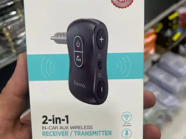 Автомобильный Bluetooth Ресивер/Трансмиттер hoco E73 Pro, Душанбе