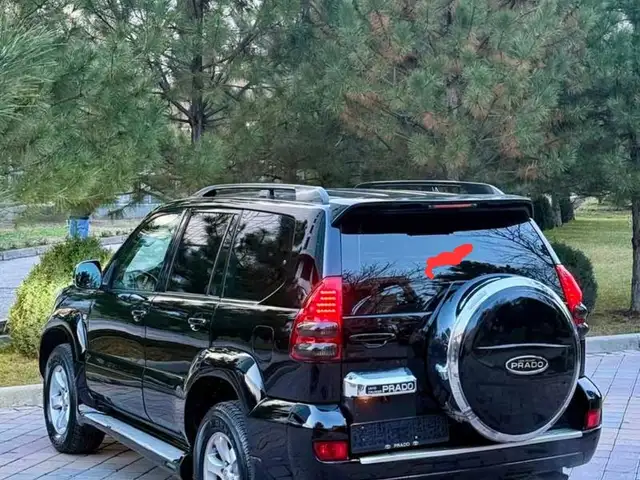 Заднее стекло для Toyota Prado 1 без щетки, Душанбе