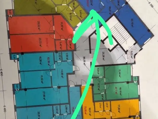 3-комн. квартира, 13 этаж, 104 м², Ул. Айни, Душанбе - 4