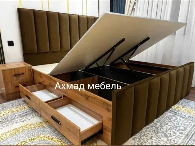 Кровать с мед. матрасом, Душанбе