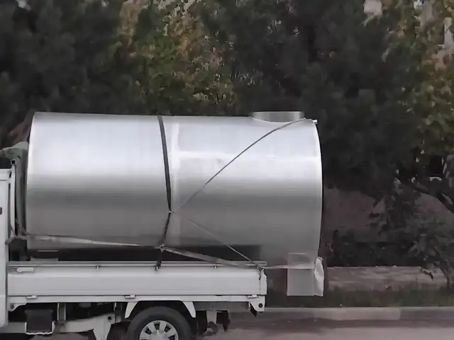 Бочка оцинкованная 5000л/тонн, толщина1/6мм, Душанбе
