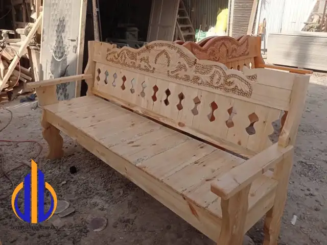 Скамейка деревянная, Душанбе