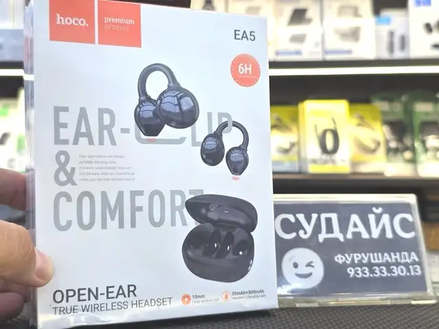 Наушники hoco EA5 Ear-Clip, Душанбе