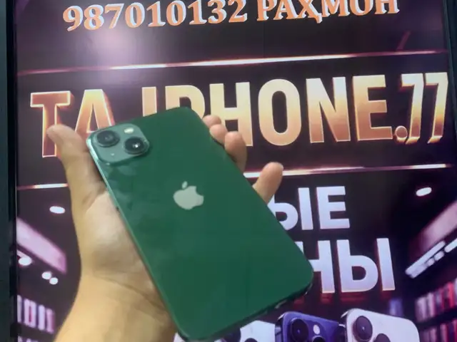 Apple iPhone 13, 128 gb, Green, Душанбе