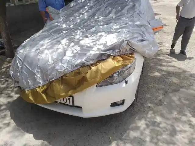 Тент-чехол от Toyota Axio, Душанбе
