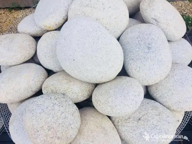 Плоская галька камень, Душанбе