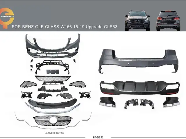 Кузовной комплект для Mercedes-Benz w166 GLE AMG63, Душанбе