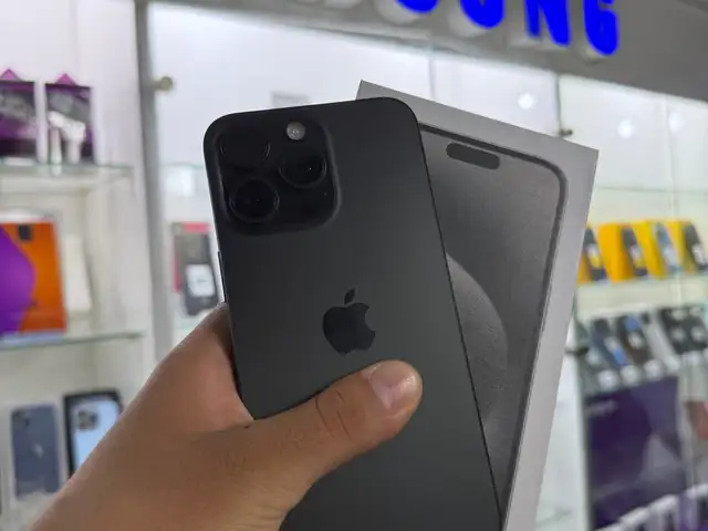 Apple iPhone 15 Pro Max, 512 gb, Black Titanium, Турсунзаде