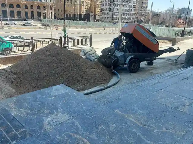 Полусухая стяжка пола, Душанбе - 4