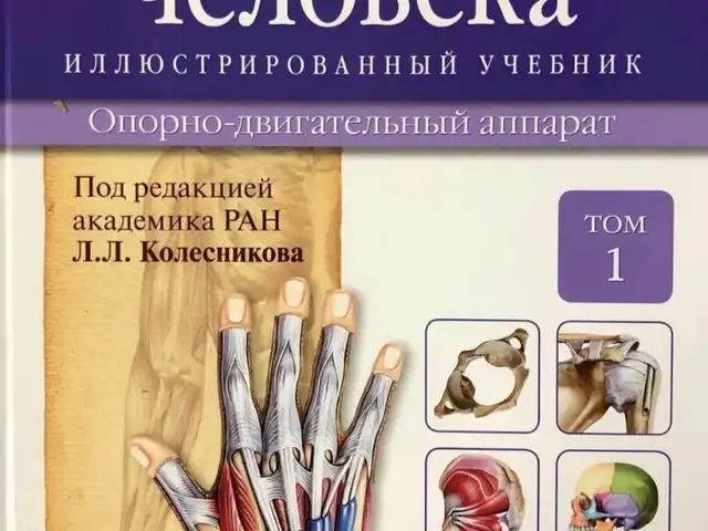 Книга Анатомия человека, Душанбе