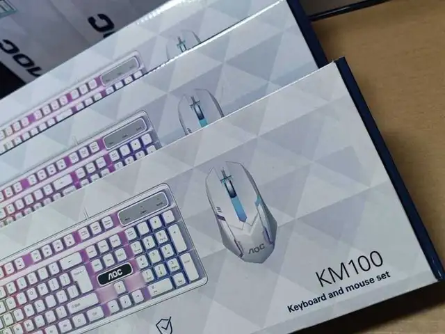 Клавиатура и мышка КМ100 ЛОС, Душанбе