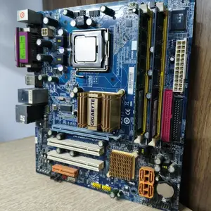 Комплект Материнская плата Gigabyte 775 + Процессор + ОЗУ 3GB, Душанбе