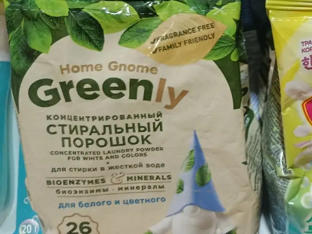 Стиральный биопорошок для белых и светлых тканей Home Gnome Greenly, Худжанд